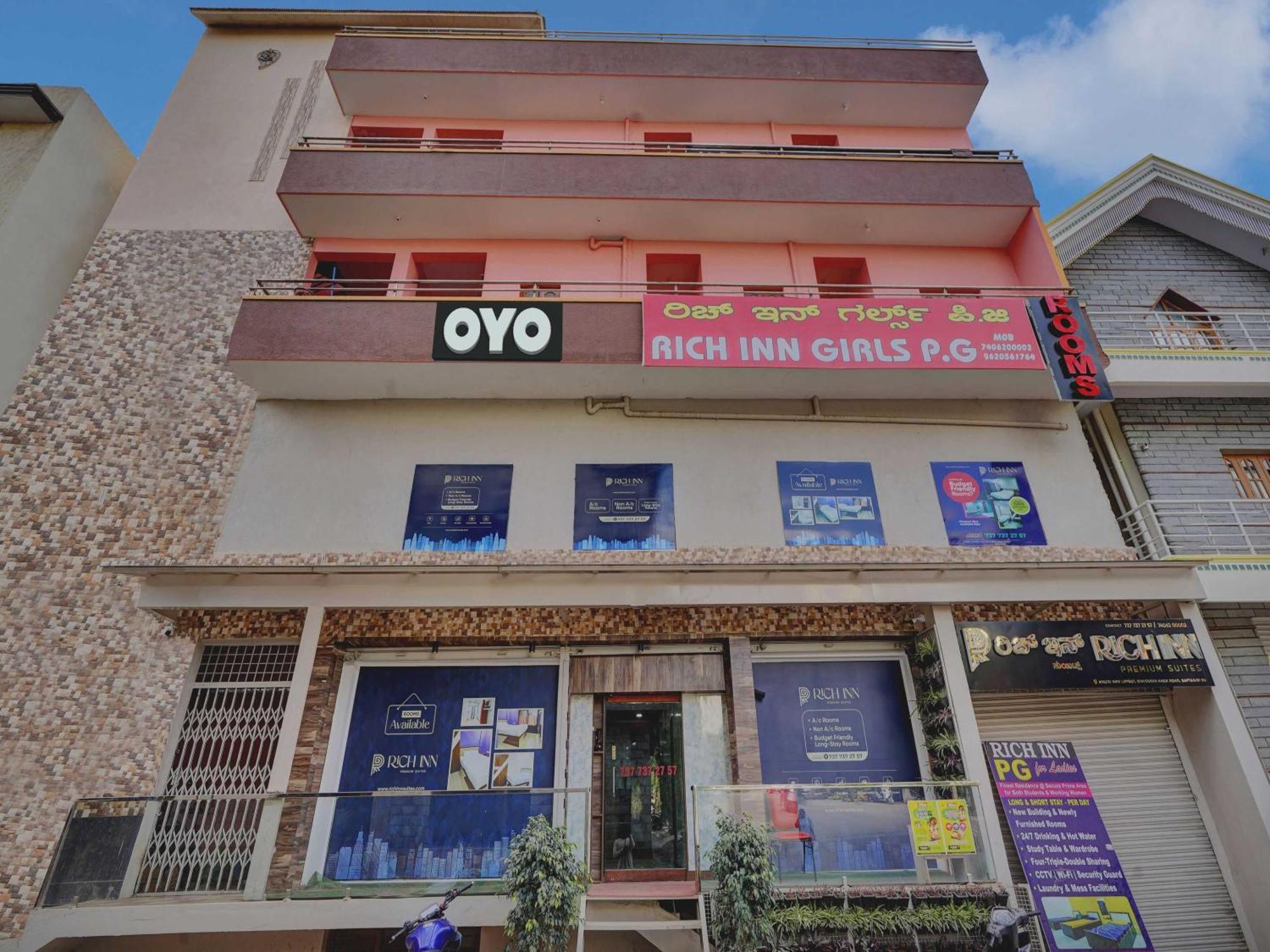 Oyo Flagship Rich Inn Premium Suites Near Nagasandra Metro Station. Bangalore Extérieur photo